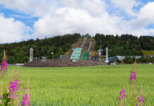 Las «otras» Olimpiadas de Lillehammer: el Festival Internacional de Cine «The Mad in Norway» Arena de salto de esquí en Lillehammer, Noruega